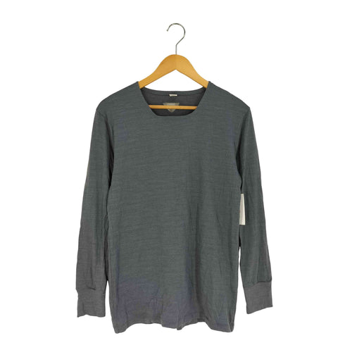 アルクフェニックス ALK PHENIX ラムウール Uネック ロングスリーブTシャツ メンズ JPN:M